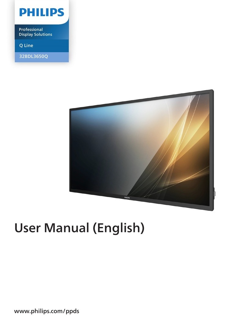 Philips Q Line 32BDL3650Q User manual