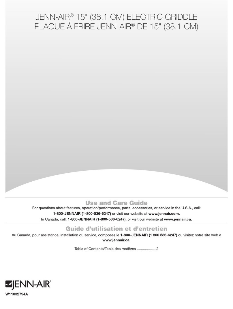Jenn-Air JEF3115GS User manual