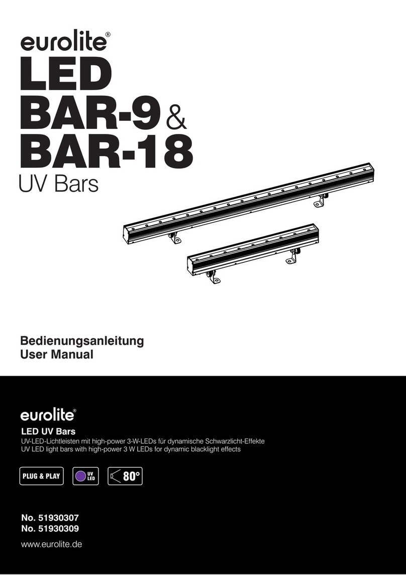 EuroLite LED BAR-9 user manual