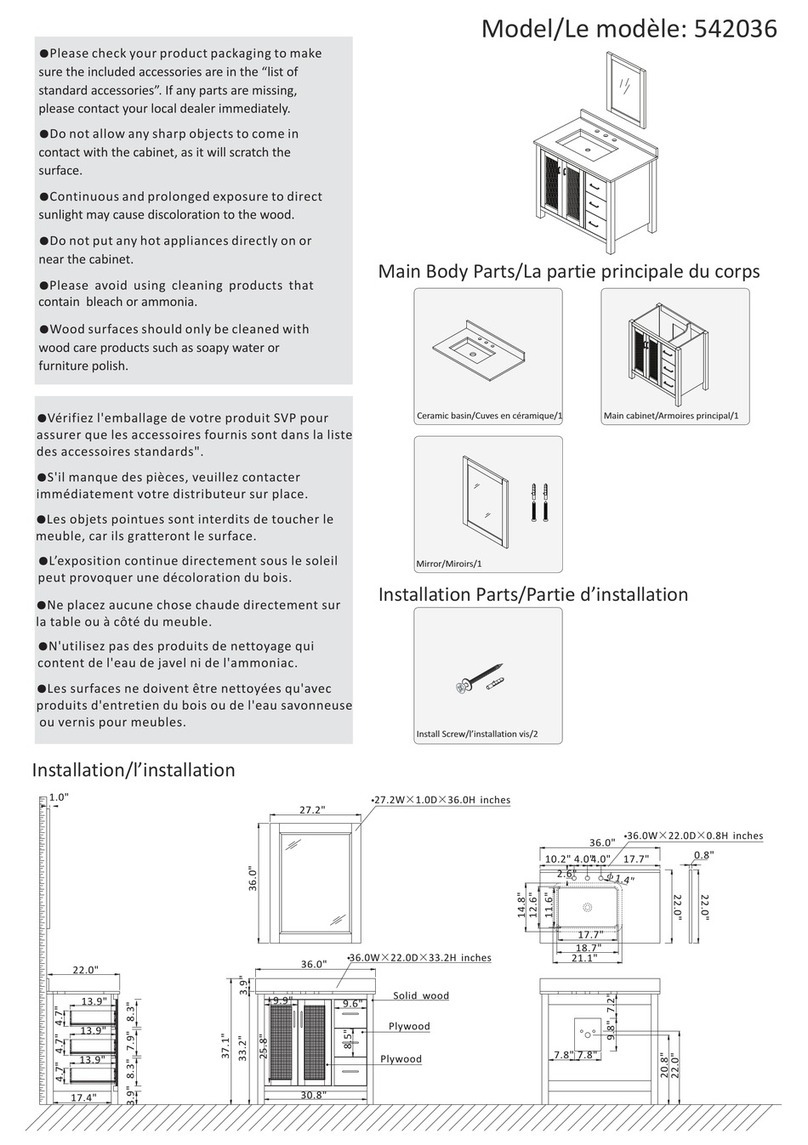 Altair Hadiya 542036 BO-AW User manual