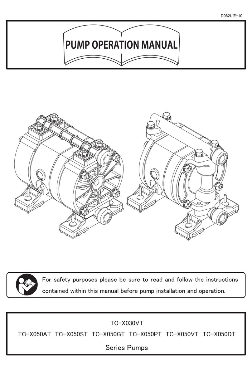 IWAKI TC-X030VT Series Operation manual