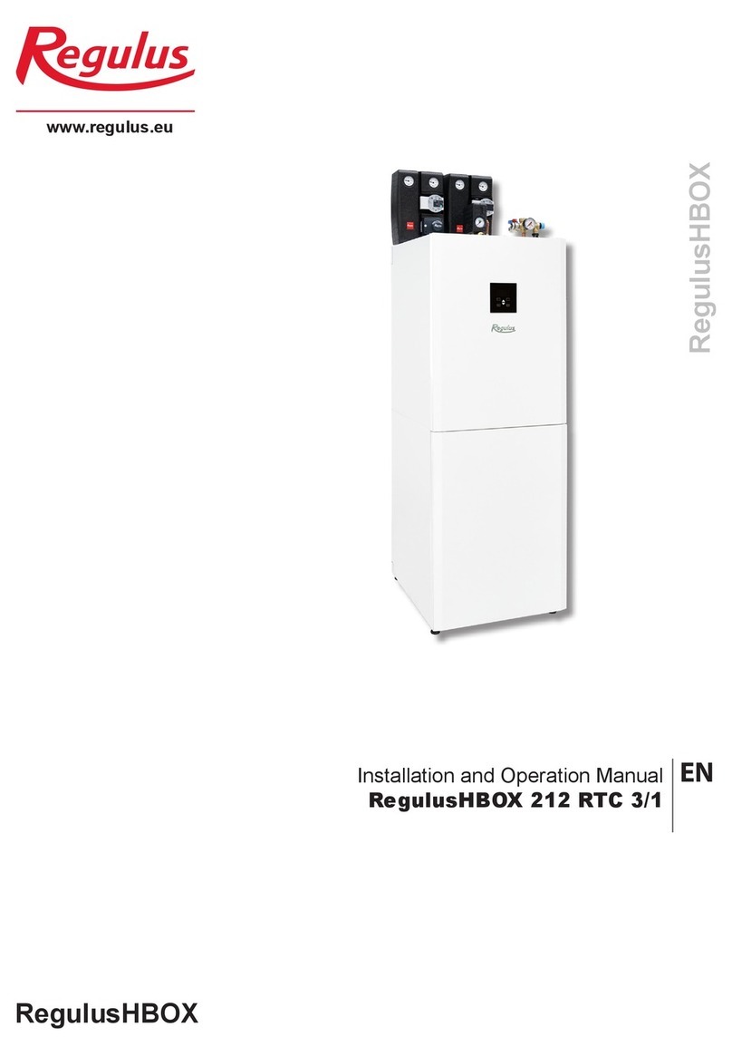 Regulus RegulusHBOX 212 RTC 3/1 User manual