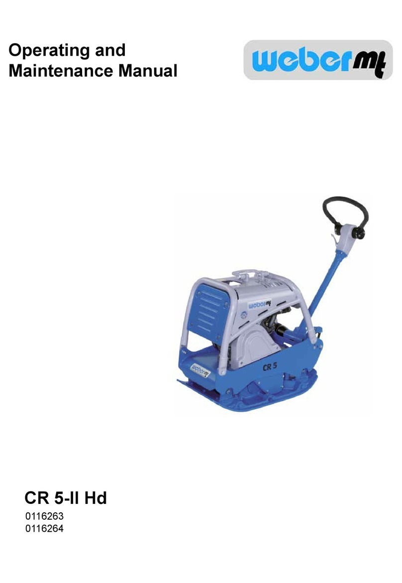 Weber mt CR 5 HD Operating instructions