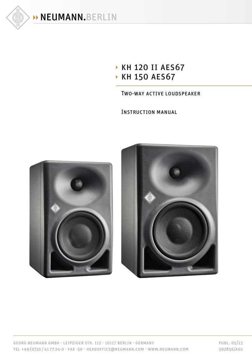 Neumann.Berlin KH 120 II AES67 User manual