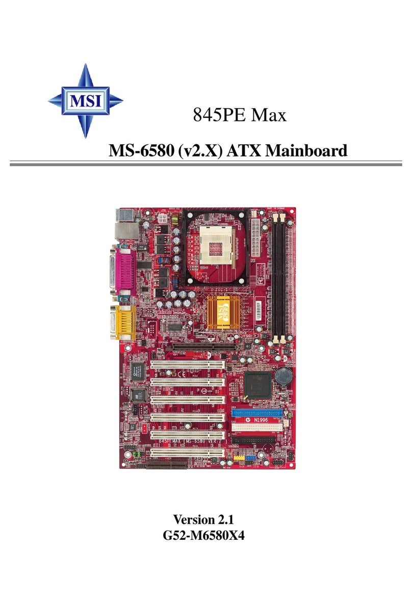MSI 845PE Max User manual