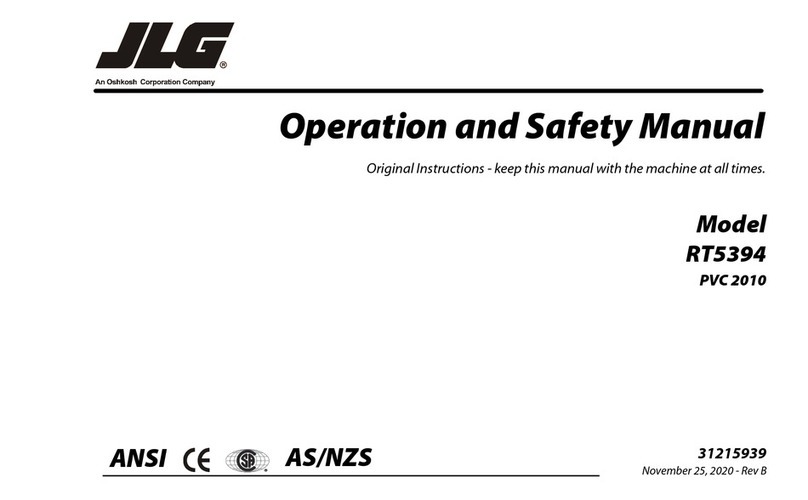 Oshkosh Corporation JLG RT5394 Operation and safety manual Oshkosh Corporation JLG RT5394 Operation and safety manual