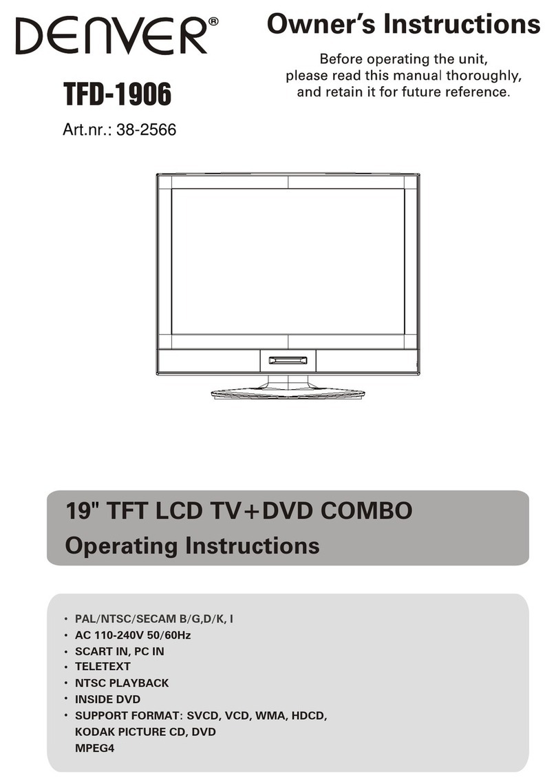 Denver TFD-1906 operating instructions