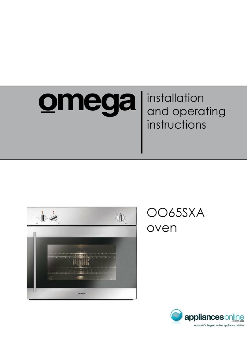 Omega OO65SXA User manual
