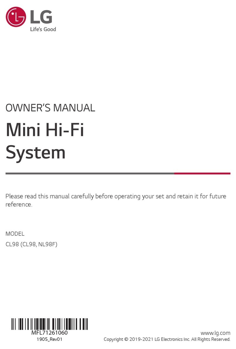 LG NL98F User manual