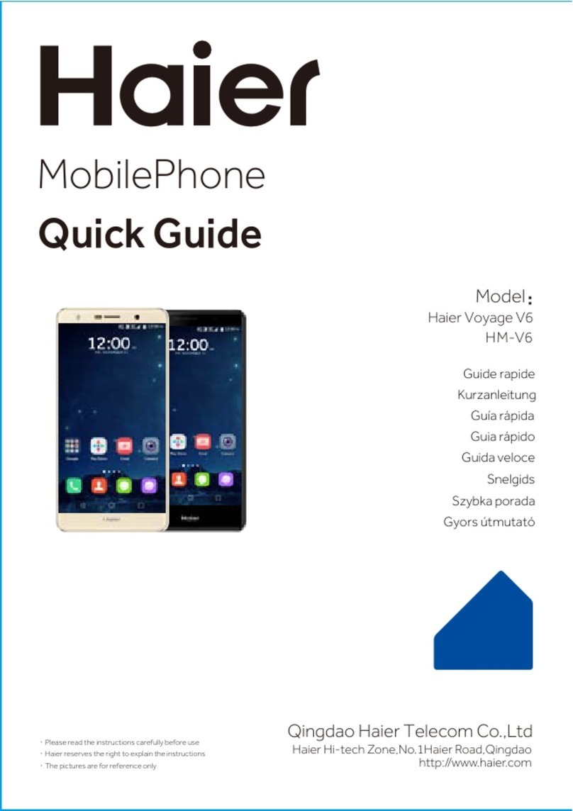 Haier Voyage V6 User manual