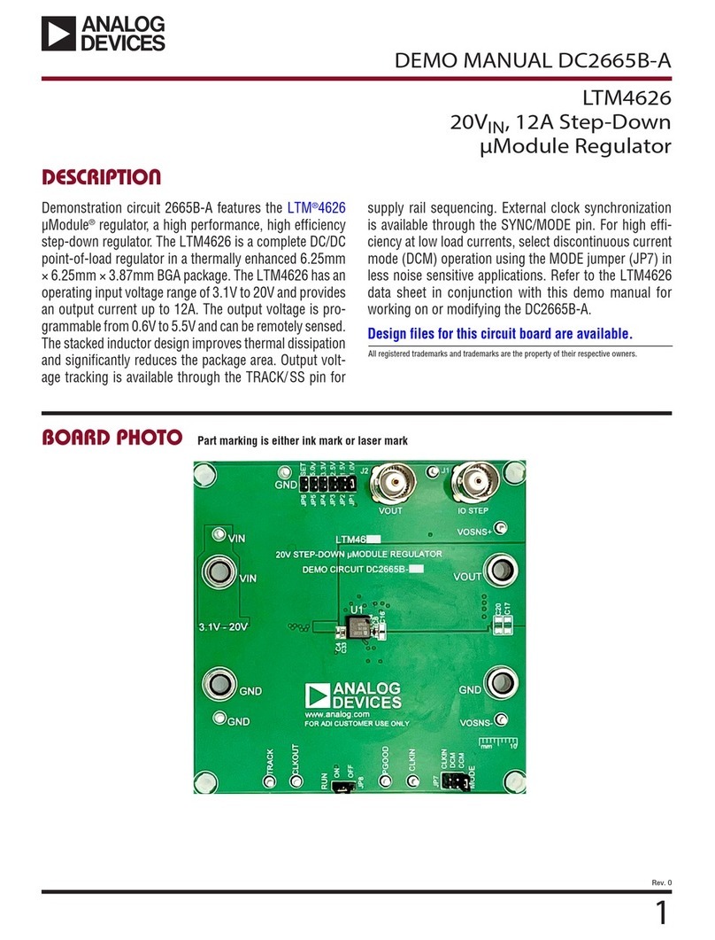 Analog Devices LTM4626 Quick setup guide