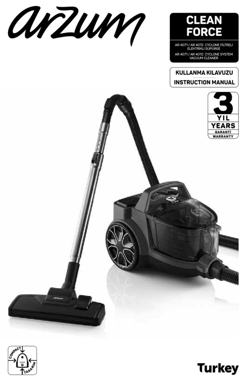 Arzum CLEAN FORCE AR 4071 User manual