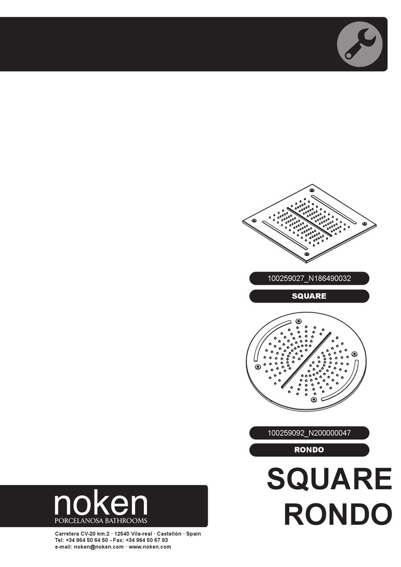 noken SQUARE 100259027 manual