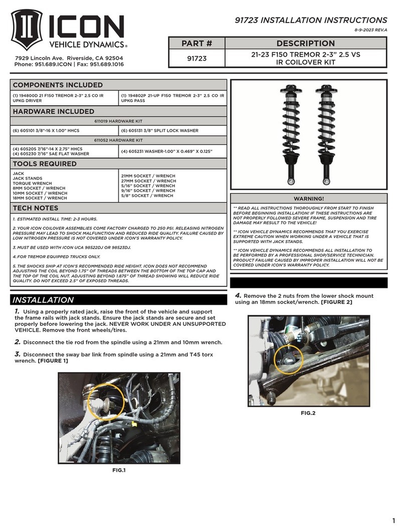 ICON 194800D installation instructions