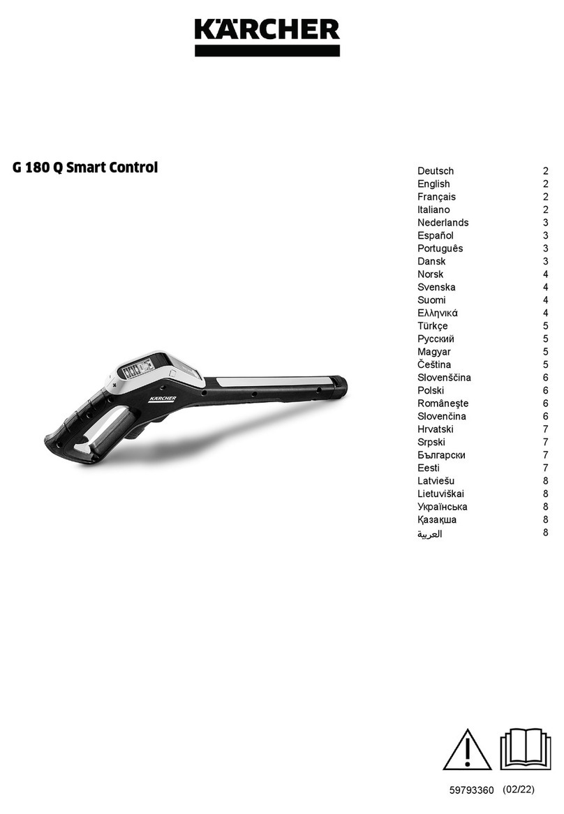 Kärcher G 180 Q Smart Control User manual