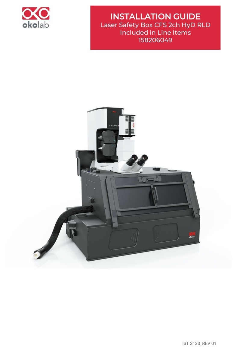 Okolab 158206049 User manual Okolab 158206049 User manual