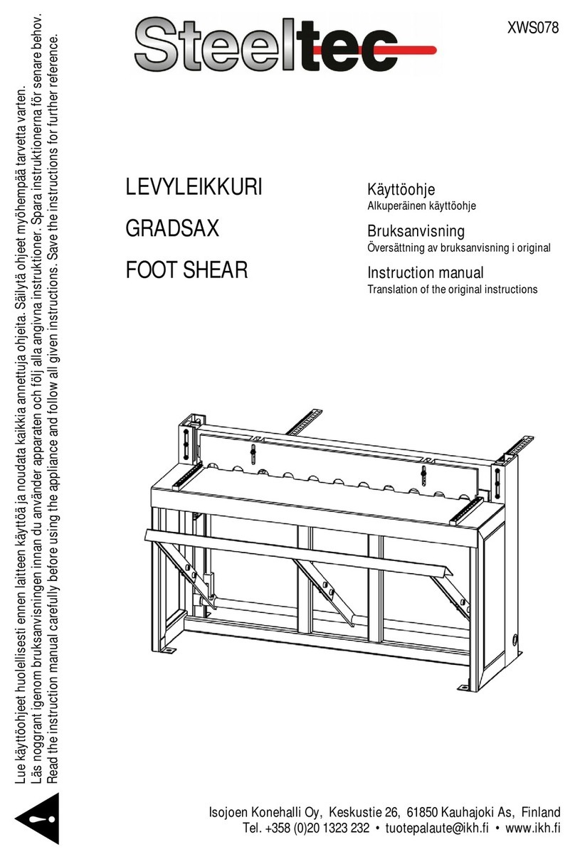 STEELTEC XWS078 User manual