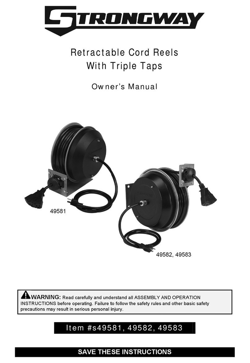 Strongway 49581 owner's manual