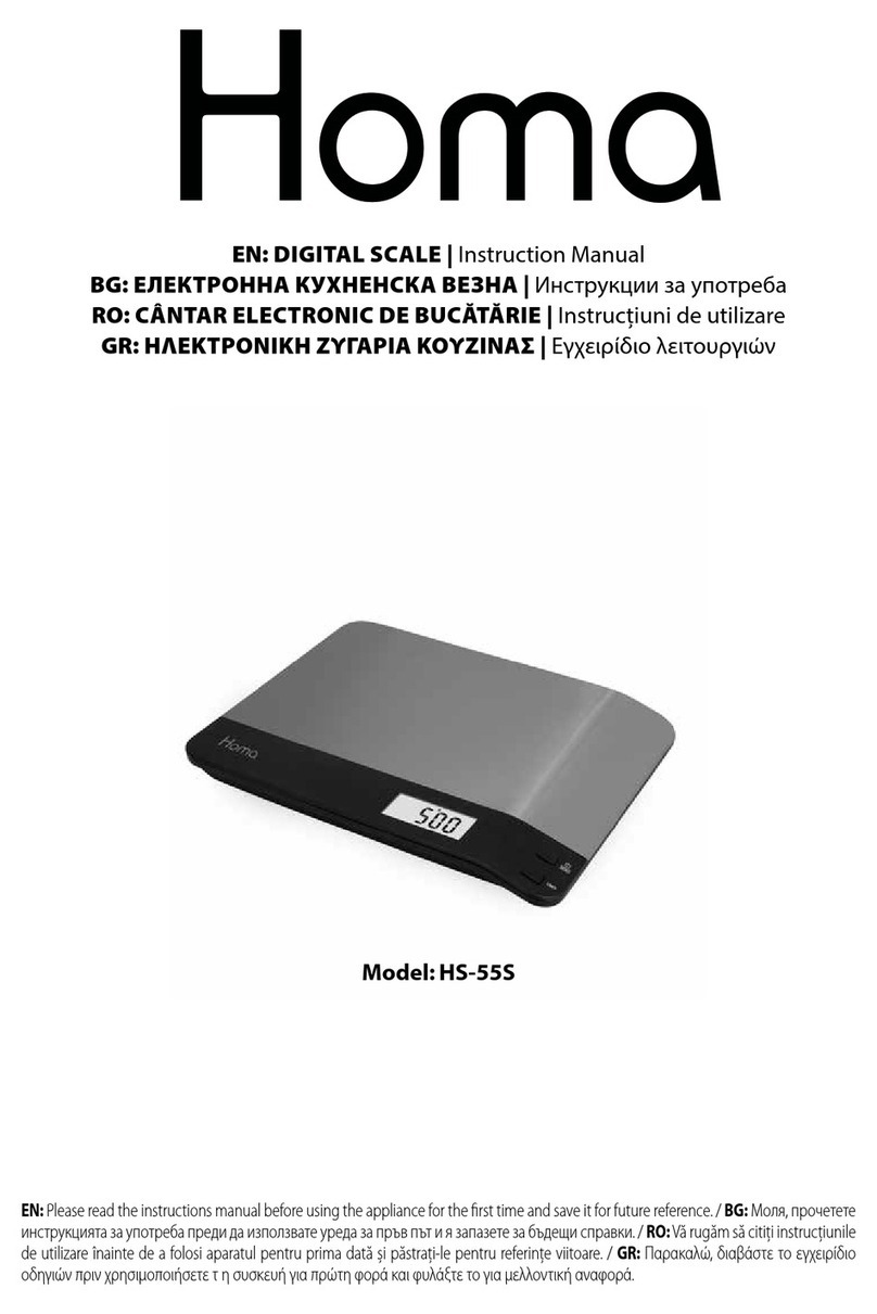 Homa HS-55S instruction manual