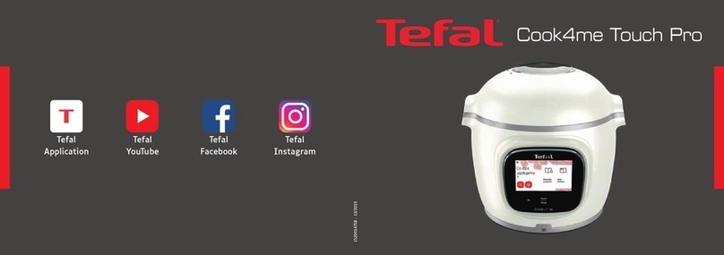 TEFAL cook4me User manual