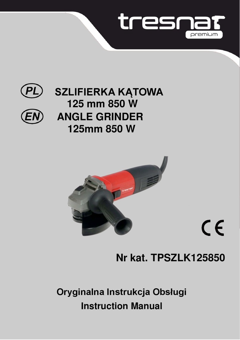 tresnar TPSZLK125850 instruction manual