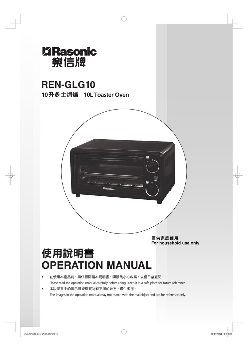 Rasonic REN-GLG10 User manual