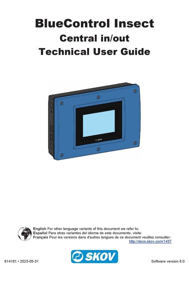 Skov BlueControl Insect Technical user guide