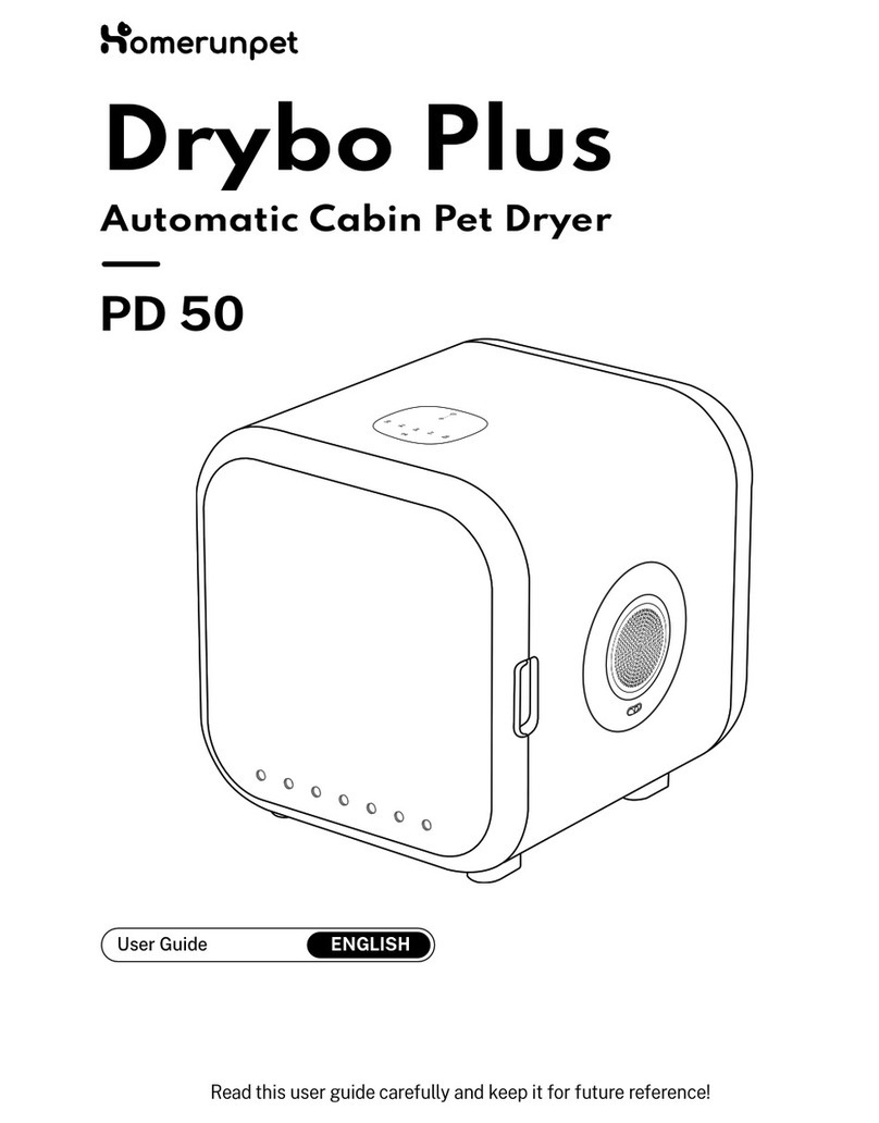 Homerunpet Drybo Plus user guide