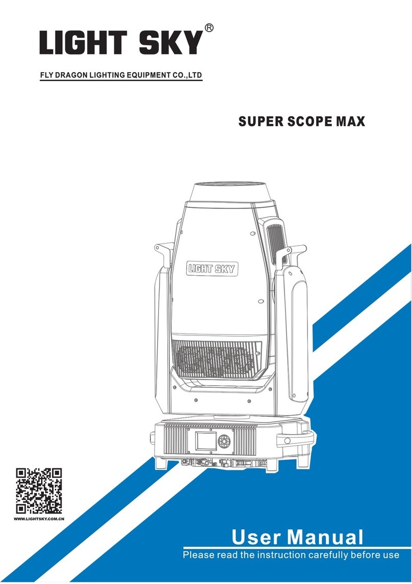 Light Sky SUPER SCOPE User manual