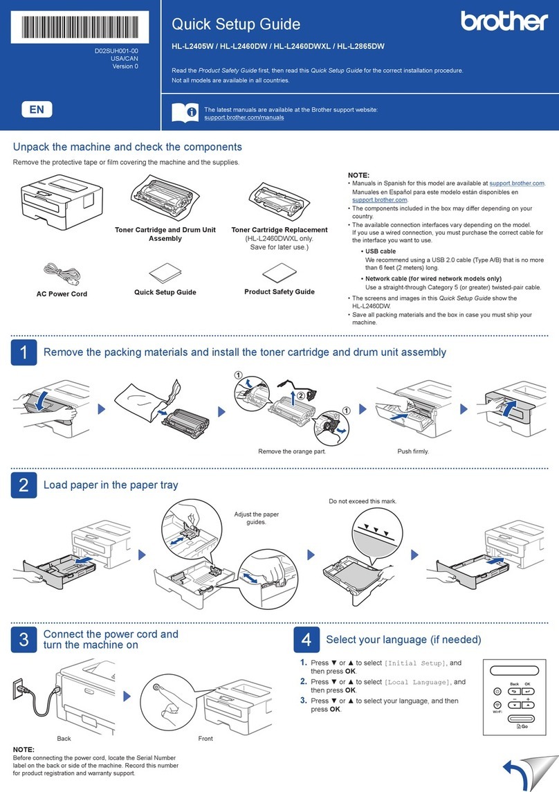 Brother HL-L2405W User manual