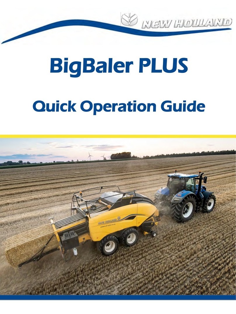 New Holland BigBaler PLUS Quick operation guide