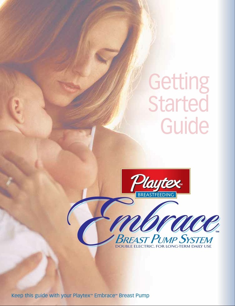 Playtex Embrace Getting started guide