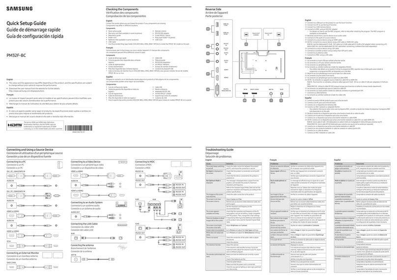 Samsung PM32F-BC User manual