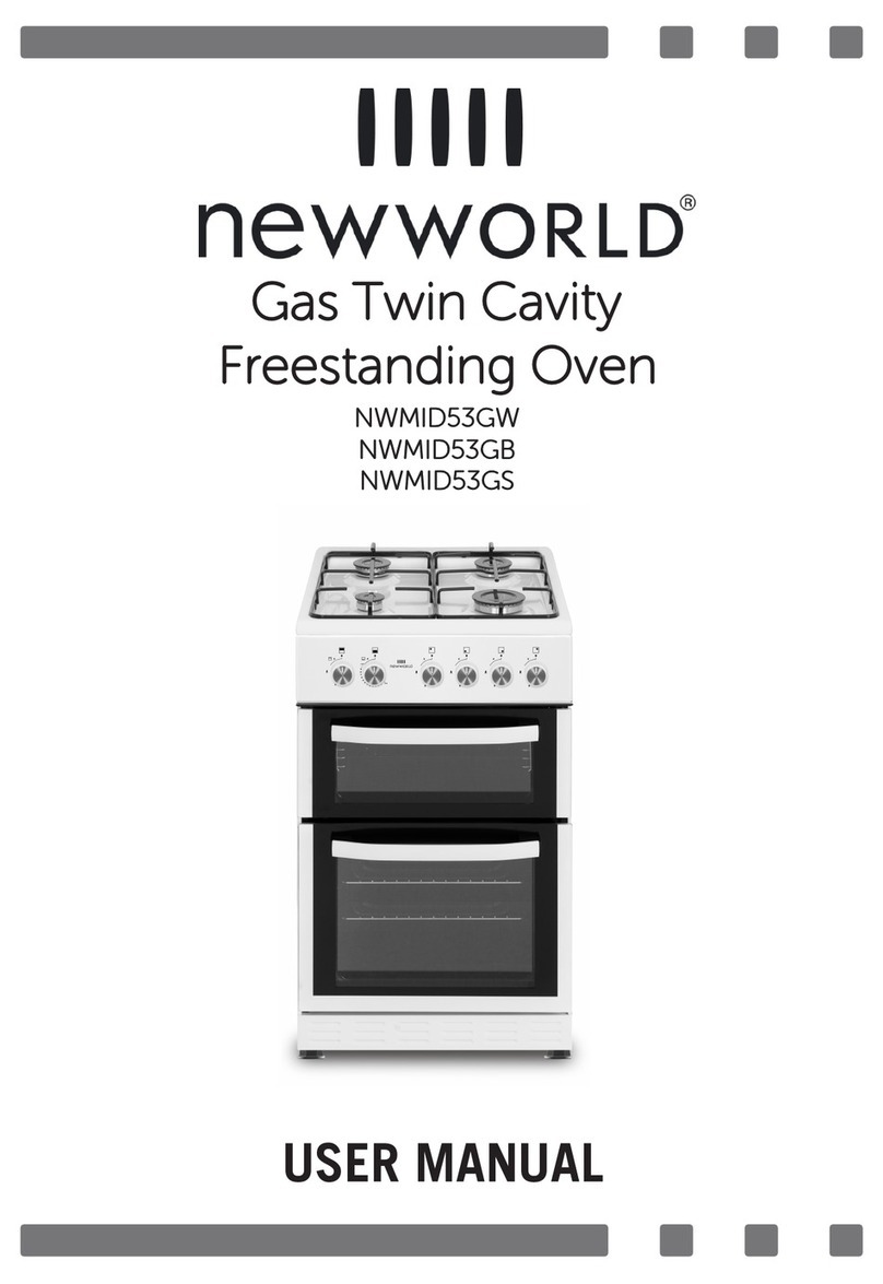 New World NWMID53GS user manual