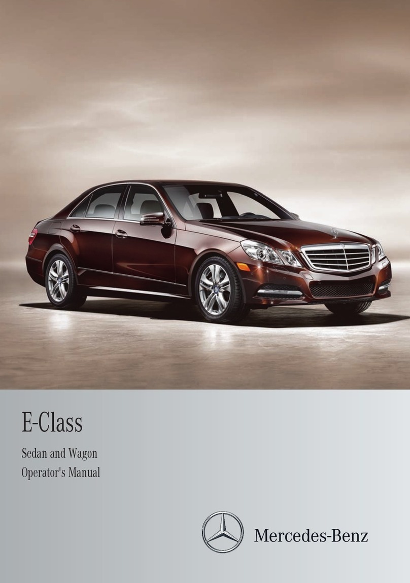Mercedes-Benz E-Class Sedan 2012 User manual