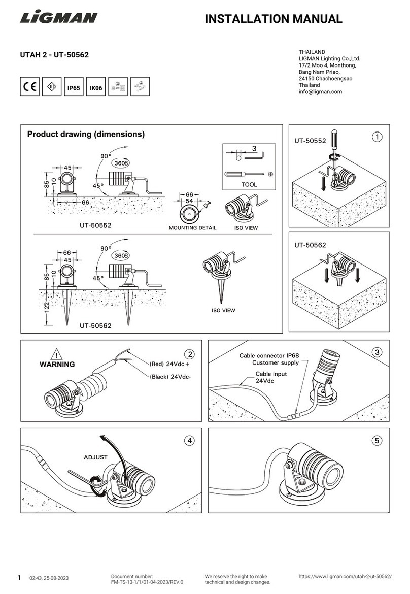 LIGMAN UT-50562 User manual