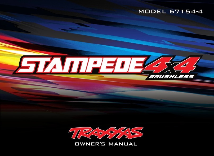 Traxxas STAMPEDE 4x4 BRUSHLESS User manual