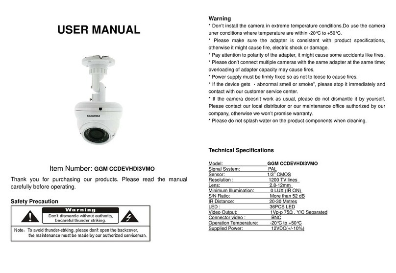 GIGAMEDIA GGM CCDEVHDI3VMO user manual