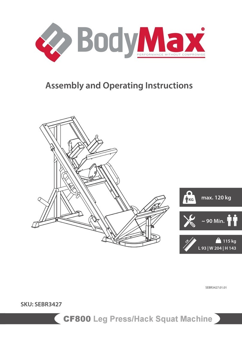 BODYMAX CF800 User manual BODYMAX CF800 User manual