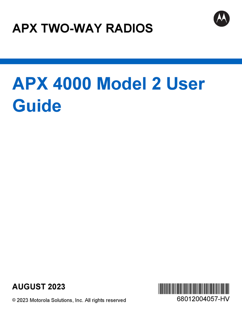 Motorola solutions APX 4000 2 user guide