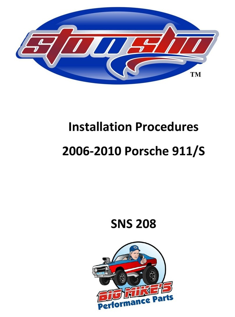 STO N SHO SNS 208 Installation procedures