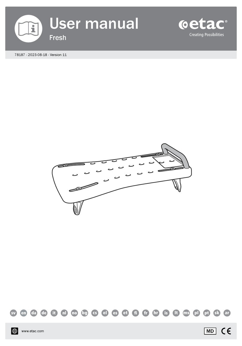 Etac Fresh user manual