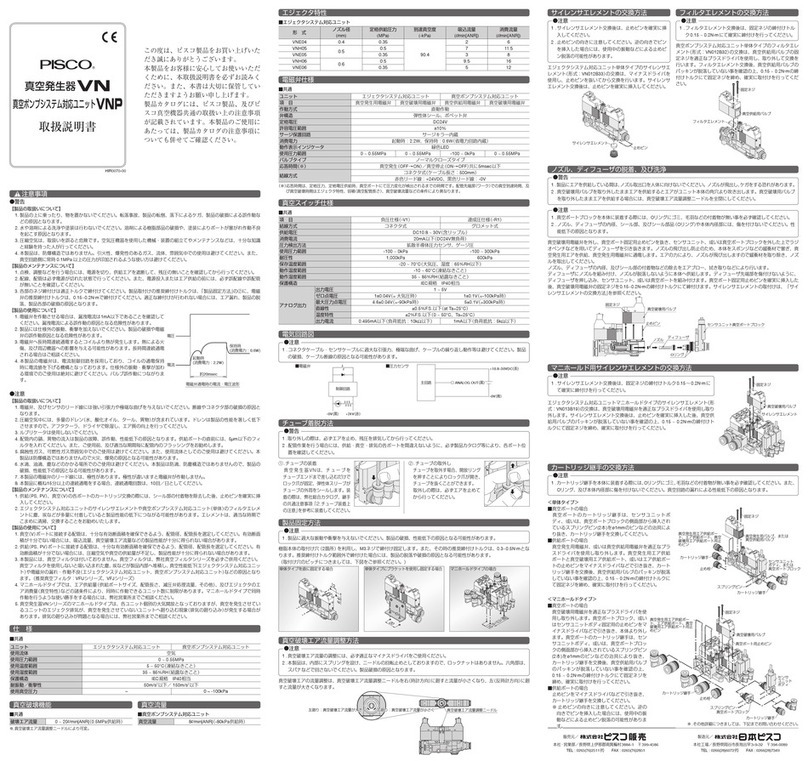 PISCO VNE04 user manual