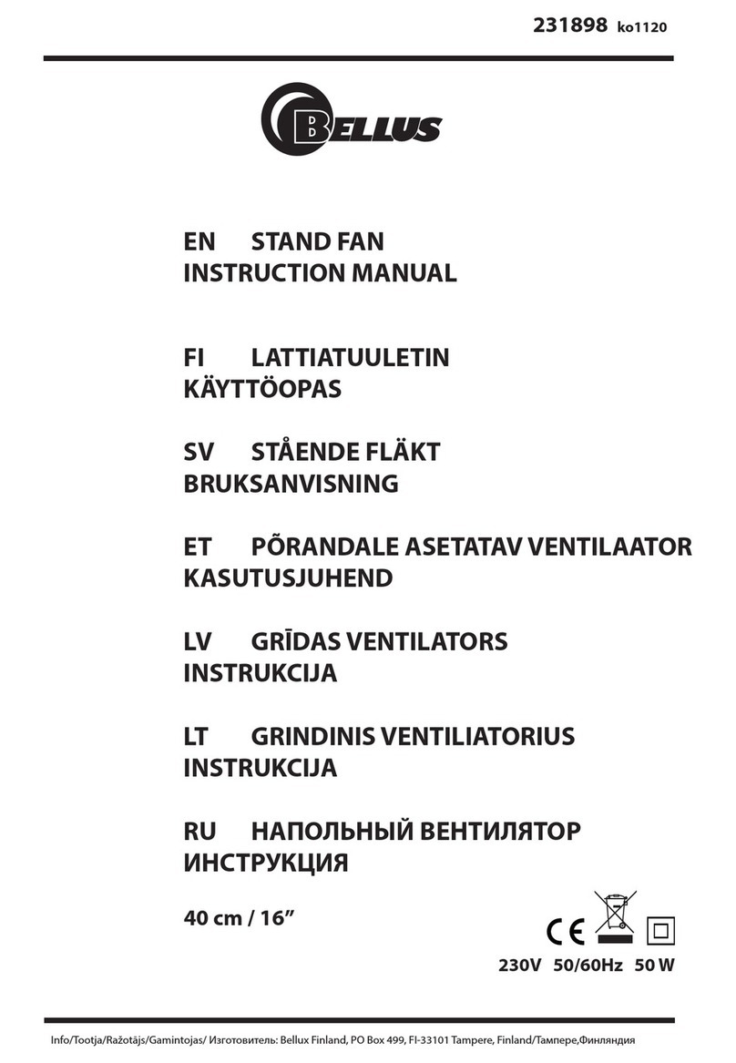 Bellus 231898 instruction manual