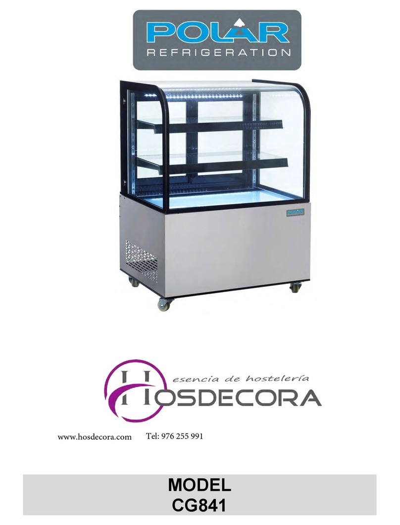 Polar Refrigeration CG841 manual