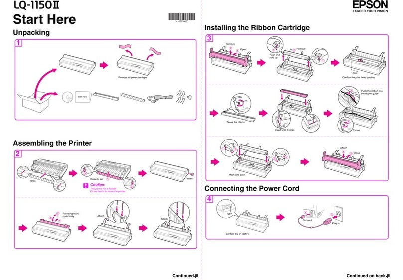 Epson LQ-1150 Instruction Manual