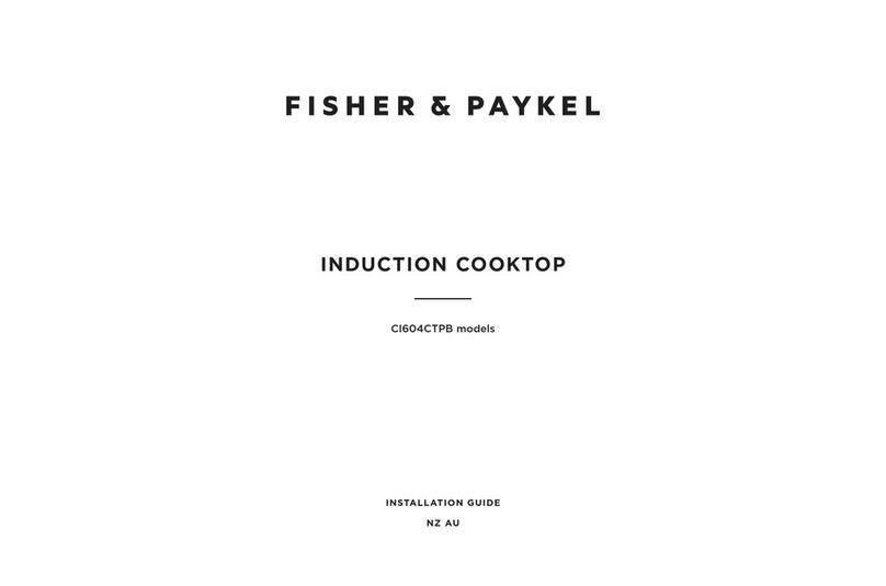 Fisher & Paykel CI604CTPB User manual Fisher & Paykel CI604CTPB User manual