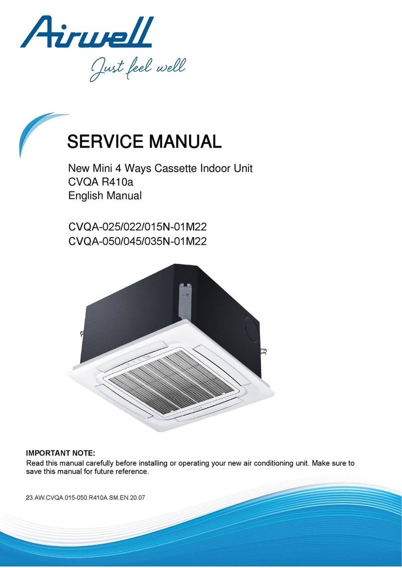 Airwell CVQA Series User manual