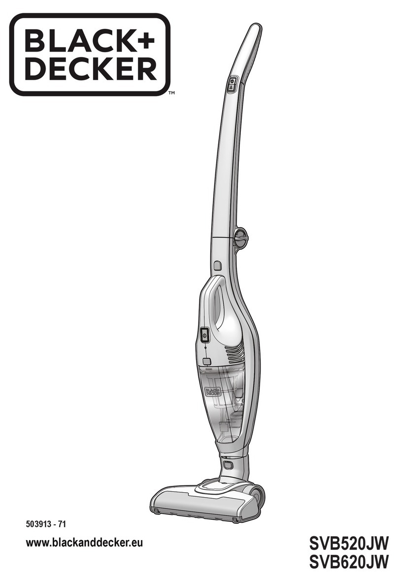 Black & Decker SVB520JW User manual
