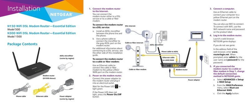 NETGEAR ReadyNAS 1500 User manual